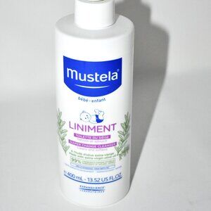 Mustela Liniment No-Rinse Baby Cleanser for Diaper Change – Extra Virgin Olive O